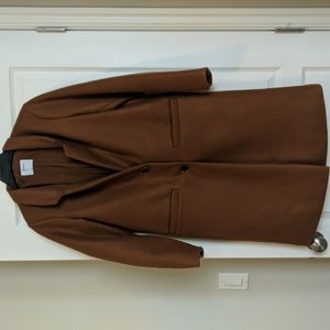 Oversized soft brushed coat